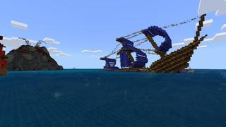 Screenshot of the Minecraft Bedrock Marketplace product Survival Ships created by 4KS Studios.