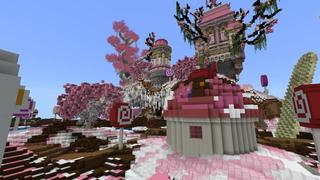 Screenshot of the Minecraft Bedrock Marketplace product Survival Sweet Castle created by 4KS Studios.