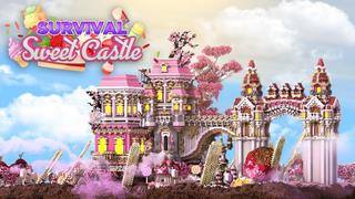 Thumbnail of the Minecraft Bedrock Marketplace product Survival Sweet Castle created by 4KS Studios.