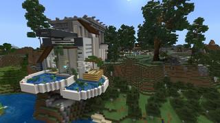 Screenshot of the Minecraft Bedrock Marketplace product The Lazy Mansion created by 4KS Studios.