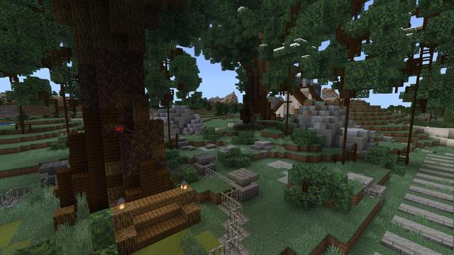 Screenshot of the Minecraft Bedrock Marketplace product The Lazy Mansion created by 4KS Studios.