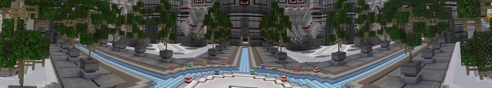 Panorama of the Minecraft Bedrock Marketplace product TNT Plus created by 4KS Studios.