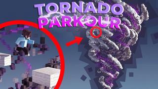 Thumbnail of the Minecraft Bedrock Marketplace product Tornado Parkour created by 4KS Studios.