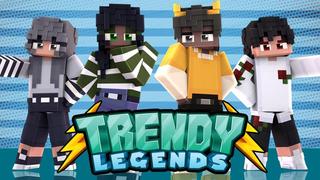 Thumbnail of the Minecraft Bedrock Marketplace product Trendy Legends created by 4KS Studios.