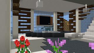Screenshot of the Minecraft Bedrock Marketplace product Trillionaire Mansion created by 4KS Studios.