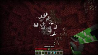 Screenshot of the Minecraft Bedrock Marketplace product Ultimate Boomerangs created by 4KS Studios.