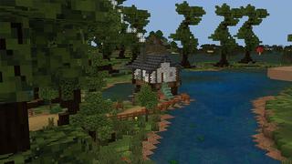 Screenshot of the Minecraft Bedrock Marketplace product Underground Paradise created by 4KS Studios.