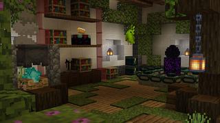 Screenshot of the Minecraft Bedrock Marketplace product Underground Paradise created by 4KS Studios.
