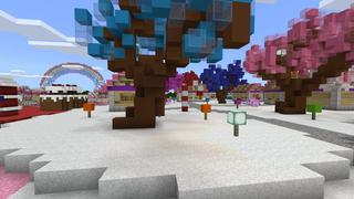 Screenshot of the Minecraft Bedrock Marketplace product Unicorn Island created by 4KS Studios.