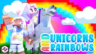 Thumbnail of the Minecraft Bedrock Marketplace product Unicorns and Rainbows created by 4KS Studios.