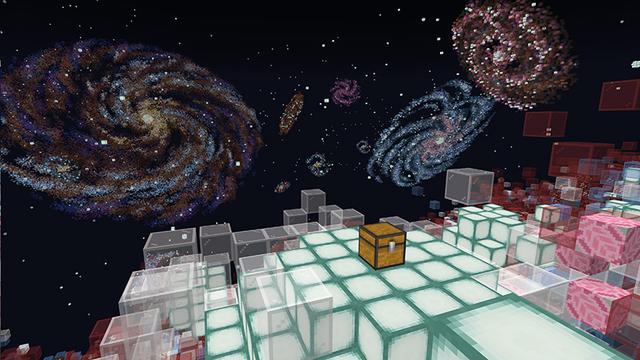 Screenshot of the Minecraft Bedrock Marketplace product Universe Survival created by 4KS Studios.