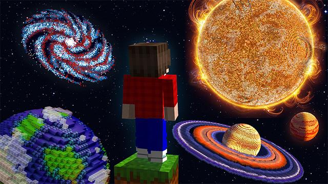 Thumbnail of the Minecraft Bedrock Marketplace product Universe Survival created by 4KS Studios.