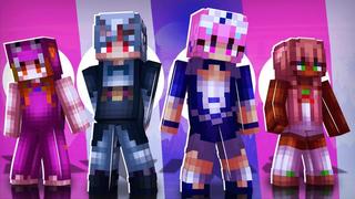 Thumbnail of the Minecraft Bedrock Marketplace product Vtuber Teens created by 4KS Studios.