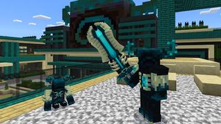 Screenshot of the Minecraft Bedrock Marketplace product Warden Base created by 4KS Studios.