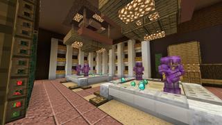 Screenshot of the Minecraft Bedrock Marketplace product Waterfall Base created by 4KS Studios.