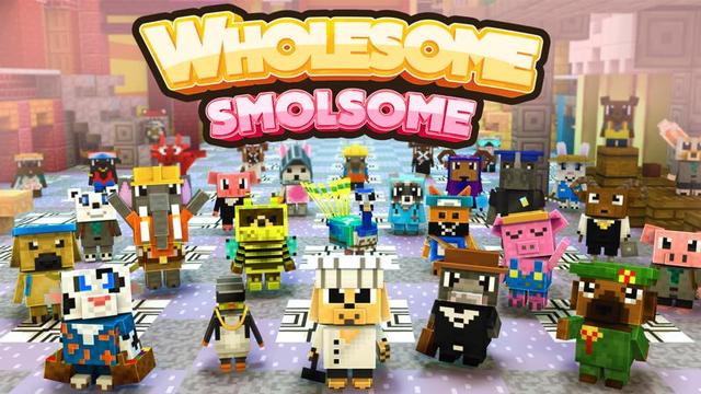 Thumbnail of the Minecraft Bedrock Marketplace product Wholesome Smolsome created by 4KS Studios.