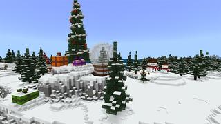 Screenshot of the Minecraft Bedrock Marketplace product Winter Castle created by 4KS Studios.