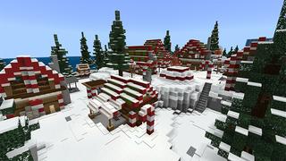 Screenshot of the Minecraft Bedrock Marketplace product Winter Castle created by 4KS Studios.