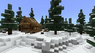 Screenshot of the Minecraft Bedrock Marketplace product Winter Castle created by 4KS Studios.