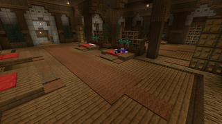 Screenshot of the Minecraft Bedrock Marketplace product Winter Underground Base created by 4KS Studios.