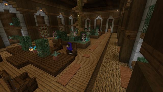 Screenshot of the Minecraft Bedrock Marketplace product Winter Underground Base created by 4KS Studios.