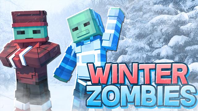 Thumbnail of the Minecraft Bedrock Marketplace product Winter Zombies created by 4KS Studios.