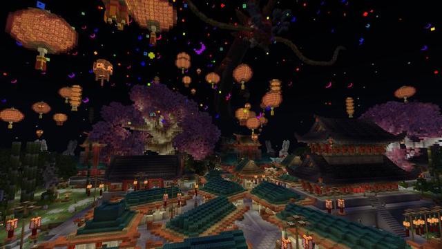 Screenshot of the Minecraft Bedrock Marketplace product Year of the Rabbit created by 4KS Studios.