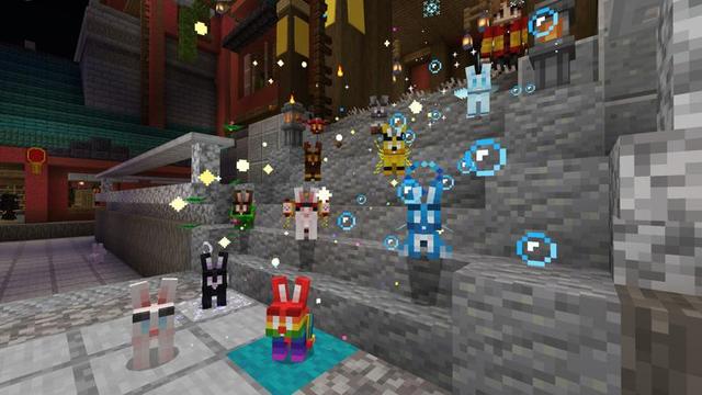 Screenshot of the Minecraft Bedrock Marketplace product Year of the Rabbit created by 4KS Studios.