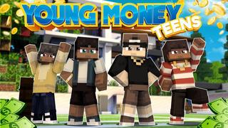 Thumbnail of the Minecraft Bedrock Marketplace product Young Money Teens created by 4KS Studios.