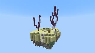 Screenshot of the Minecraft Bedrock Marketplace product Adventure Sky Island created by 5 Frame Studios.