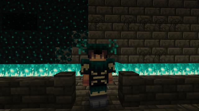 Screenshot of the Minecraft Bedrock Marketplace product Armor Add-On created by 5 Frame Studios.