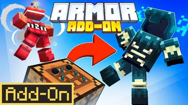 Thumbnail of the Minecraft Bedrock Marketplace product Armor Add-On created by 5 Frame Studios.