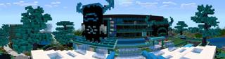 Panorama of the Minecraft Bedrock Marketplace product Becoming Warden created by 5 Frame Studios.
