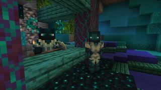 Screenshot of the Minecraft Bedrock Marketplace product Becoming Warden created by 5 Frame Studios.