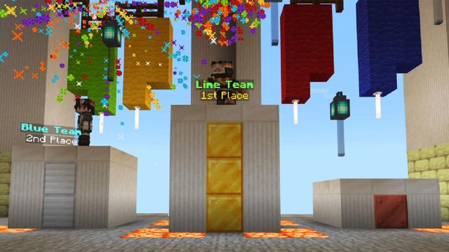 Screenshot of the Minecraft Bedrock Marketplace product Bedwars created by 5 Frame Studios.