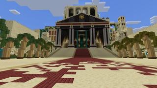 Screenshot of the Minecraft Bedrock Marketplace product Better Desert Temples created by 5 Frame Studios.