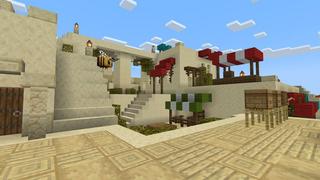 Screenshot of the Minecraft Bedrock Marketplace product Better Desert Temples created by 5 Frame Studios.