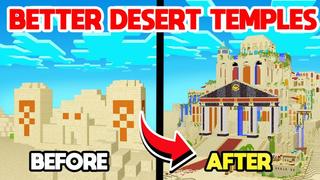 Thumbnail of the Minecraft Bedrock Marketplace product Better Desert Temples created by 5 Frame Studios.