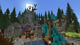 Screenshot of the Minecraft Bedrock Marketplace product Castle Base created by 5 Frame Studios.