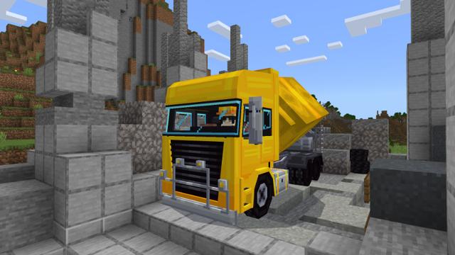 Screenshot of the Minecraft Bedrock Marketplace product Construction Pack created by 5 Frame Studios.