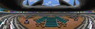 Panorama of the Minecraft Bedrock Marketplace product Craftable Monster Trucks created by 5 Frame Studios.