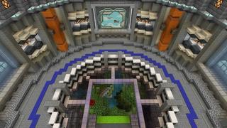 Screenshot of the Minecraft Bedrock Marketplace product Elytra Flight Challenge created by 5 Frame Studios.