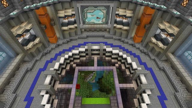 Screenshot of the Minecraft Bedrock Marketplace product Elytra Flight Challenge created by 5 Frame Studios.