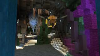 Screenshot of the Minecraft Bedrock Marketplace product Elytra Flight Challenge created by 5 Frame Studios.