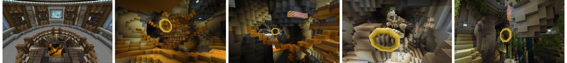 Panorama of the Minecraft Bedrock Marketplace product Glide created by 5 Frame Studios.