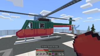 Screenshot of the Minecraft Bedrock Marketplace product Hacks: Speed Bridge created by 5 Frame Studios.