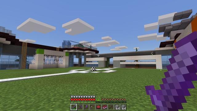 Screenshot of the Minecraft Bedrock Marketplace product Hacks: Speed Bridge created by 5 Frame Studios.