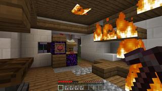 Screenshot of the Minecraft Bedrock Marketplace product Hacks: Speed Bridge created by 5 Frame Studios.