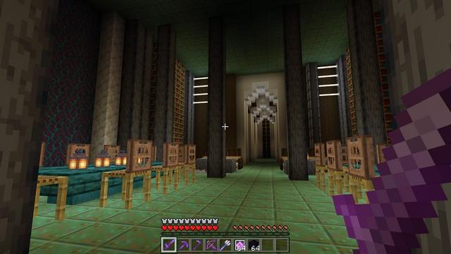 Screenshot of the Minecraft Bedrock Marketplace product How To Live Inside a Hacker created by 5 Frame Studios.