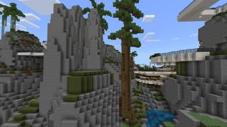 Screenshot of the Minecraft Bedrock Marketplace product Island Mansion created by 5 Frame Studios.